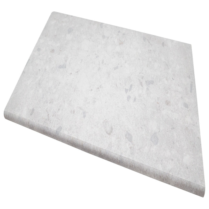 Arterra Terrazo Glacier 13"x24" Porcelain Pool Coping - MSI Collection product shot tile view 3