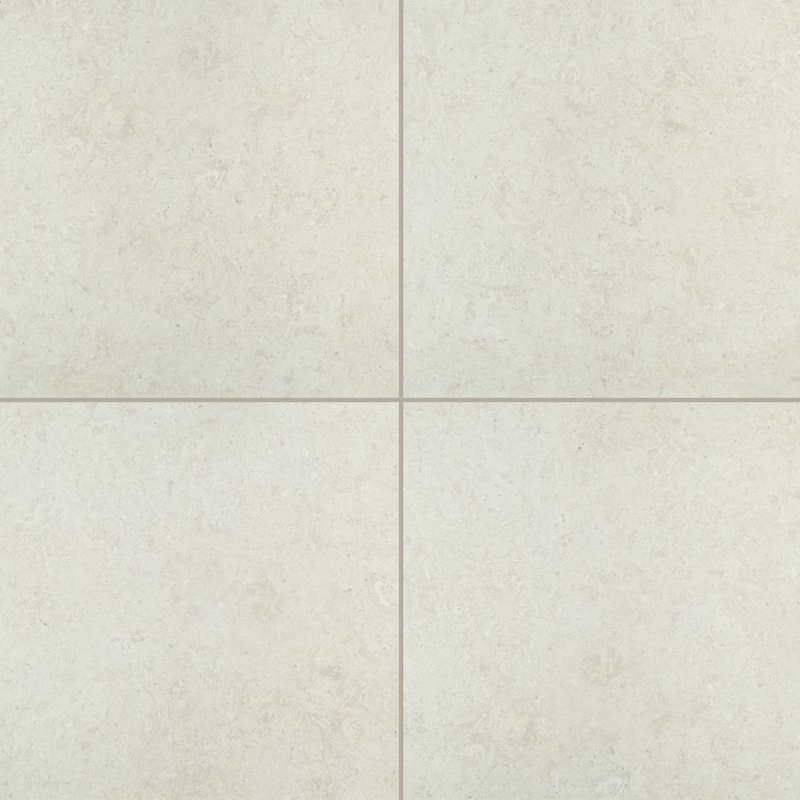 Arterra Myra Ivory 24"x24" Porcelain Paver Floor Tile - MSI Collection product shot wall view