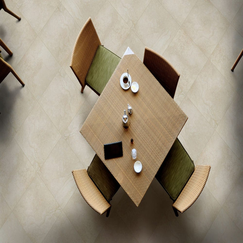 Legend moka 20x20 matte porcelain floor and wall tile NLEGMOK2020 product shot advance top view