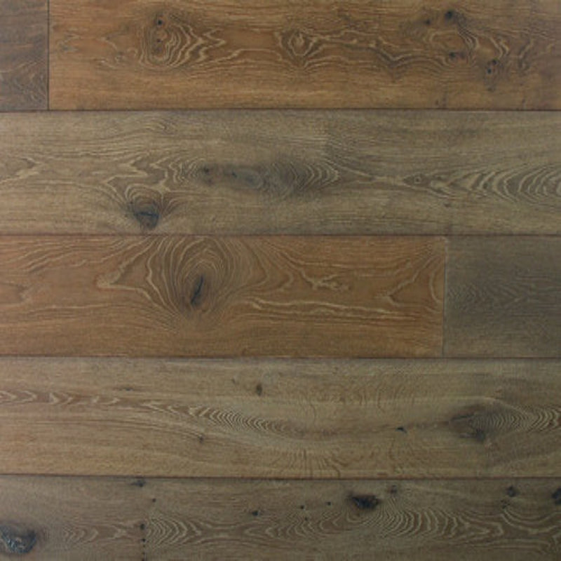 Engineered Hardwood White Oak 9.5" Wide, 86.61 RL, 5/8" Thick Bonafide Lombardy - Mazzia Collection product shot tile view