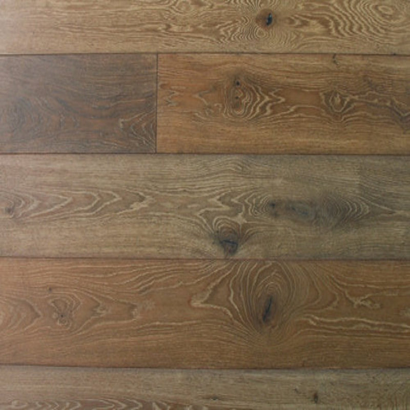 Engineered Hardwood White Oak 9.5" Wide, 86.61 RL, 5/8" Thick Bonafide Lombardy - Mazzia Collection product shot tile view 2