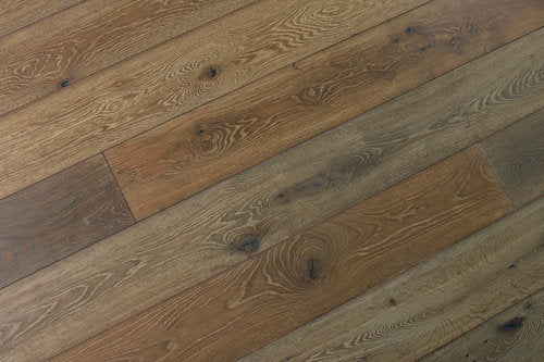 Engineered Hardwood White Oak 9.5" Wide, 86.61 RL, 5/8" Thick Bonafide Lombardy - Mazzia Collection product shot tile view 4