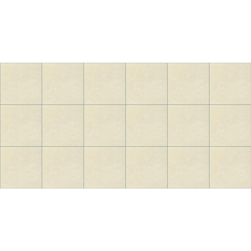 Luxe crema honed porcelain floor and wall tile liberty us collection LUSIRH2424008 product shot multiple tiles top view