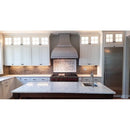 Lonte Polished 2"x12" Cornice Marble Molding Tile product shot kitchen view