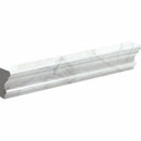 Calacatta Gold 2"x12" Honed Andorra Marble Moldings Tile product shot tile view