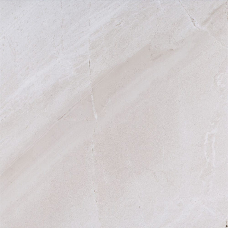 MSI Adella Gris 18x18 marble look glazed ceramic floor wall tile NADEGRI1818 product shot one tile top view