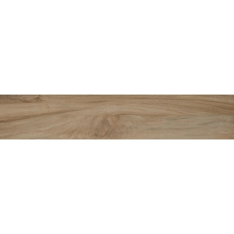 MSI Wood Collection aspenwood amber 9x48 NASPAMB9X48 glazed ceramic floor wall tile product shot one plank top view