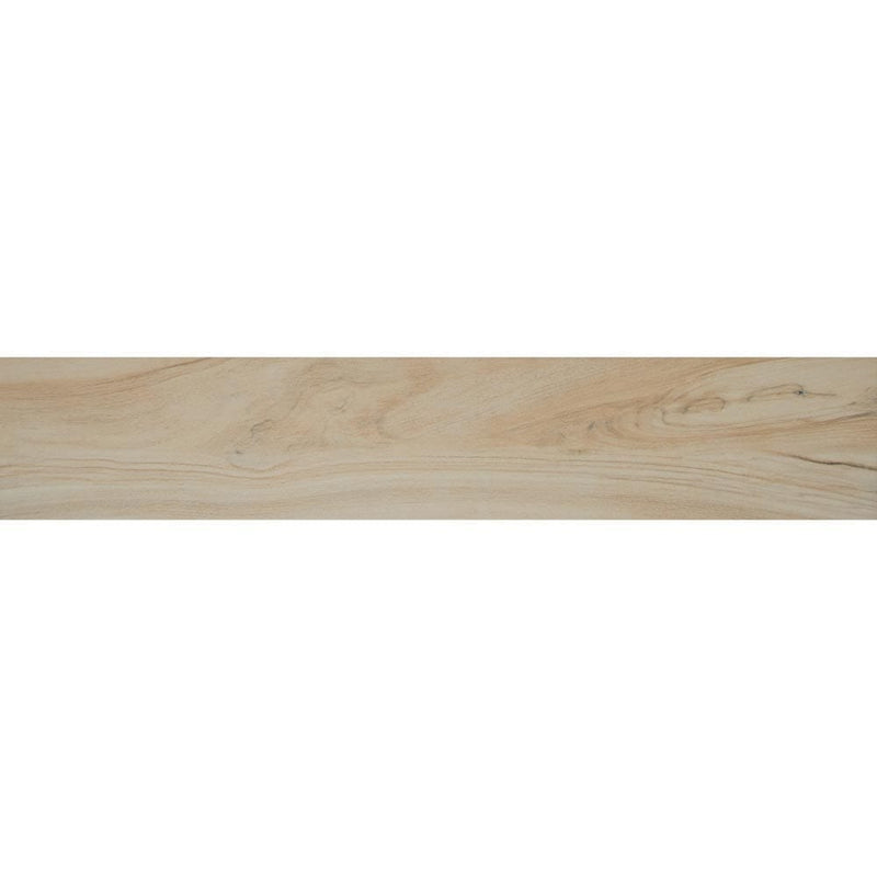 MSI Wood Collection aspenwood artic 9x48 NASPART9X48 glazed ceramic floor wall tile product shot one plank top view