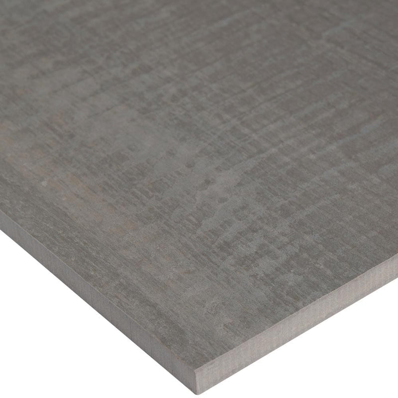 MSI Wood Collection caldera coala glazed NCALCOA8X47 porcelain floor wall tile 8x47 product shot one plank profile view