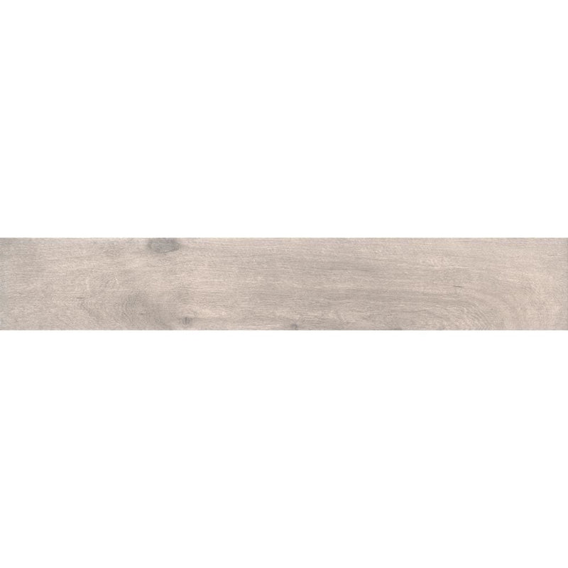 MSI Wood Collection cottage smoke 8x48 glazed porcelain floor wall tile NCOTSMO8X48 product shot one plank top view