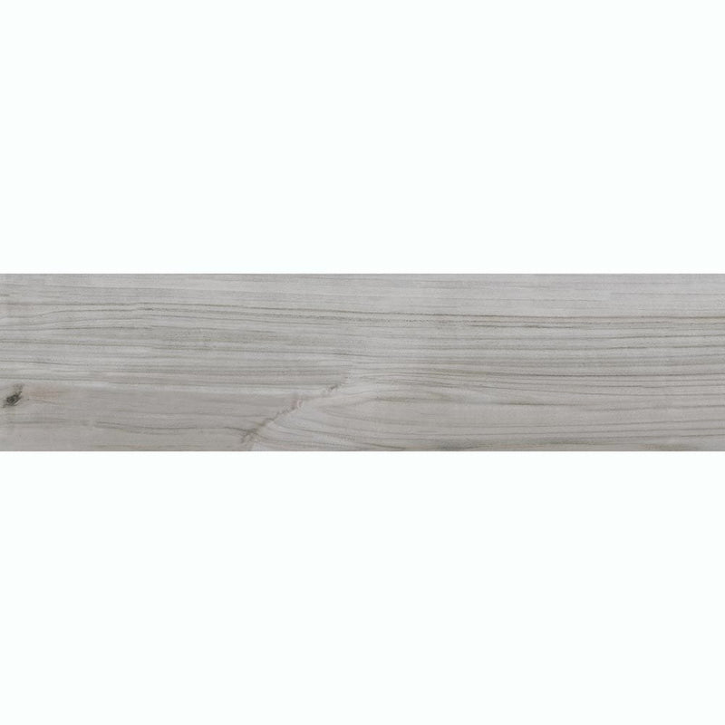 MSI Wood Collection havenwood platinum 8x36 glazed porcelain floor wall tile NHAVPLA8X36 product shot one plank top view