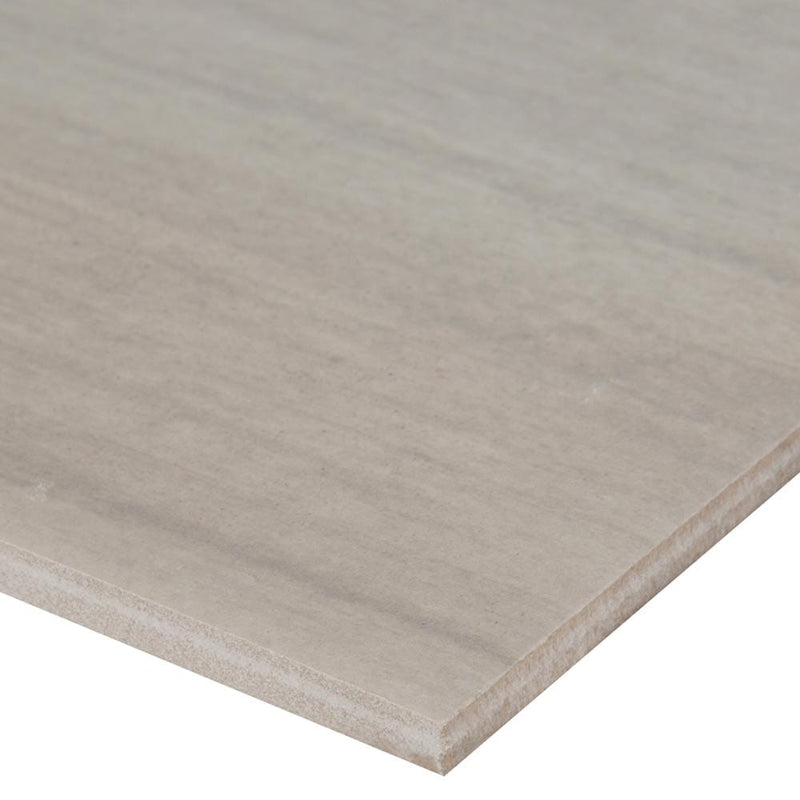 MSI Wood Collection palmetto bianco 6x36 porcelain floor wall tile product shot single plank NPALBIA6X36 profile view