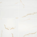 MSI aria bianco 24x24 polished porcelain floor wall tile NARIBIA2424P product shot multiple tiles top view