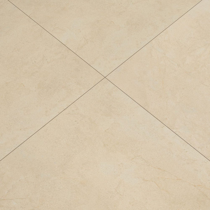 MSI aria cremita 24x24 polished porcelain floor wall tile NARICRE2424P product shot multiple tiles angle view