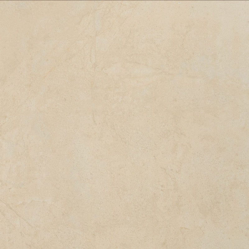 MSI aria cremita 24x24 polished porcelain floor wall tile NARICRE2424P product shot one tile top view
