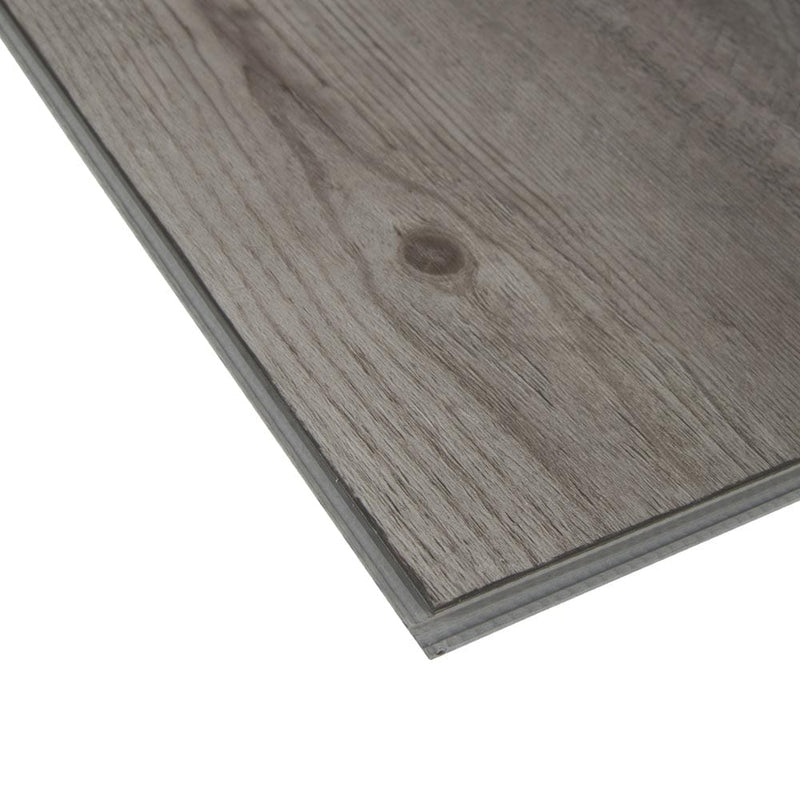 MSI everlife cyrus xl katella ash rigid core luxury vinyl plank flooring VTRXLKATA9X60-5MM-12MIL one plank profile view