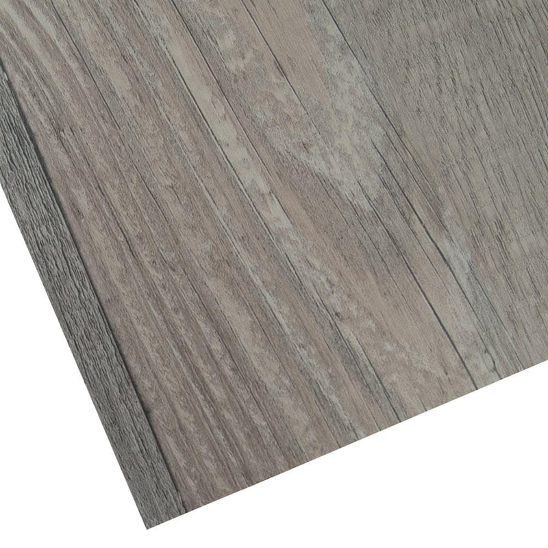 MSI vinyl flooring glue-down 6x48 VTGCOAMIX6X48-2MM-12MIL glenridge charcoal oak LVT product shot one plank profile view