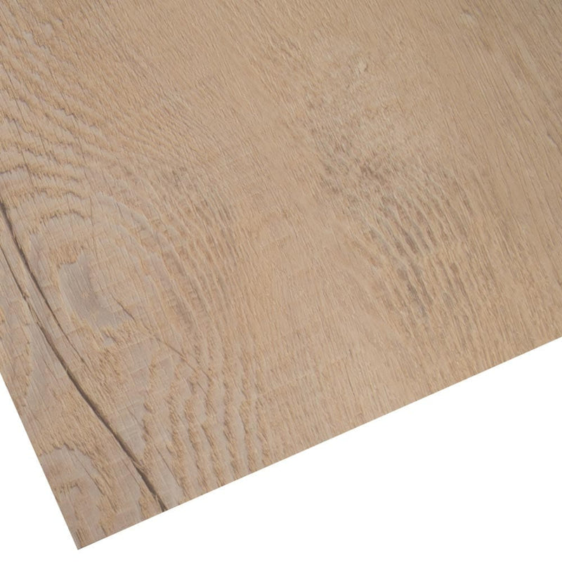 MSI vinyl flooring glue down 6x48 VTGLIMWAS6X48-2MM-12MIL glenridge lime washed oak LVT product shot one plank profile view