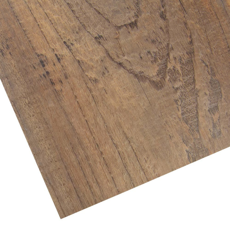 MSI vinyl flooring glue down VTGAGEHIC6X48-2MM-12MIL glenridge aged hickory LVT product shot one plank profile view