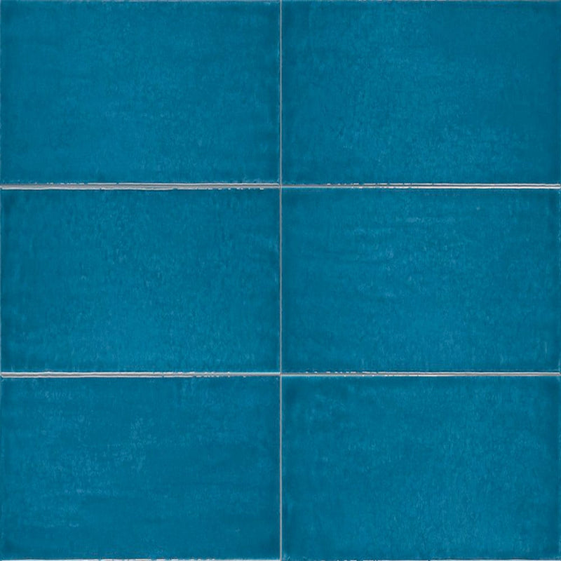 Maiolica Mare 4″x12″ Polished Wall Tile–Liberty US LUSIRG754985 product shot profile view