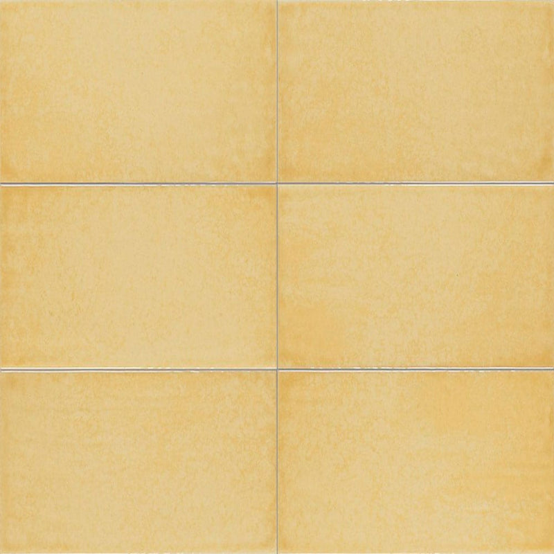 Maiolica Ocra 4″x12″ Polished Wall Tile Liberty US LUSIRG754980 product shot profile view