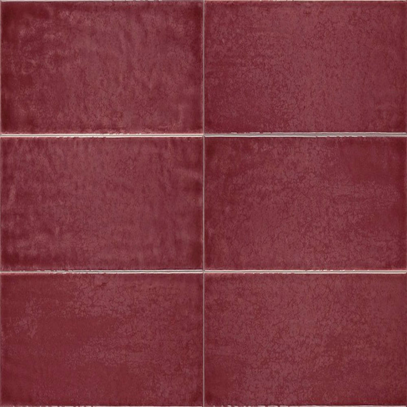 Maiolica Prugna 4″x12″ Polished Wall Tile–Liberty US LUSIRG754991 product shot profile view