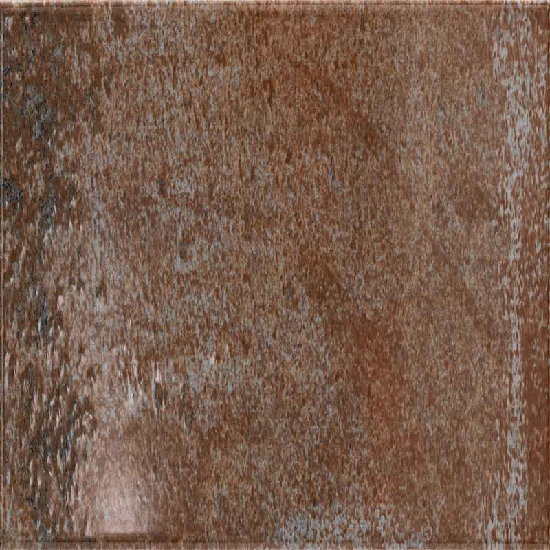 Marza rust 4x12 glossy ceramic subway wall tile NMARRUS4X12G product shot wall view 2