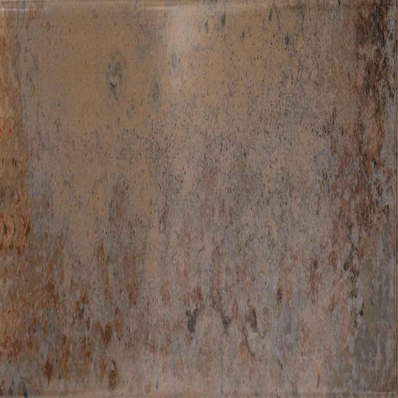 Marza rust 4x12 glossy ceramic subway wall tile NMARRUS4X12G product shot wall view