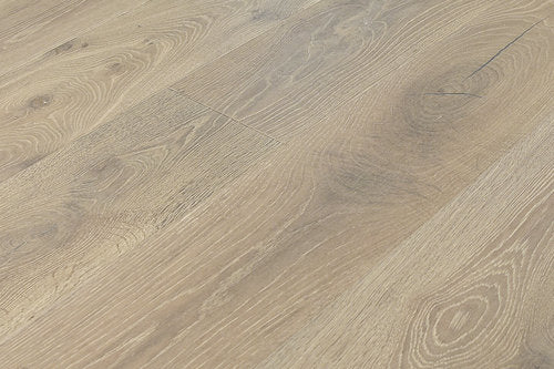 Engineered Hardwood White Oak 9.5" Wide, 86.61 RL, 5/8" Thick Bonafide Melville - Mazzia Collection product shot tile view