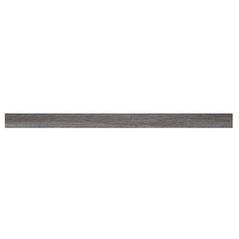 Midnight maple 13 thick x 1 34 wide x 94 length luxury vinyl reducer molding VTTMIDMAP-SR product shot one tile top view