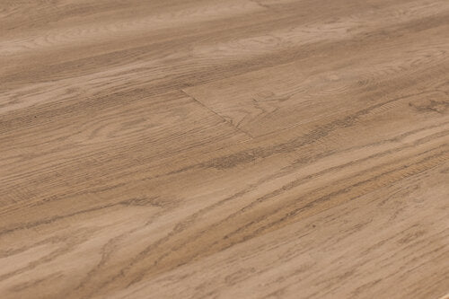 Engineered Hardwood European Oak 7.5" Wide, 74.8" RL, 1/2" Thick Elysian Mojave Fog - Mazzia Collection product shot tile view 3