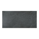 Montauk black 24"x48" matte porcelain paver floor tile LPAVNMONBLA2448 product shot floor view 3