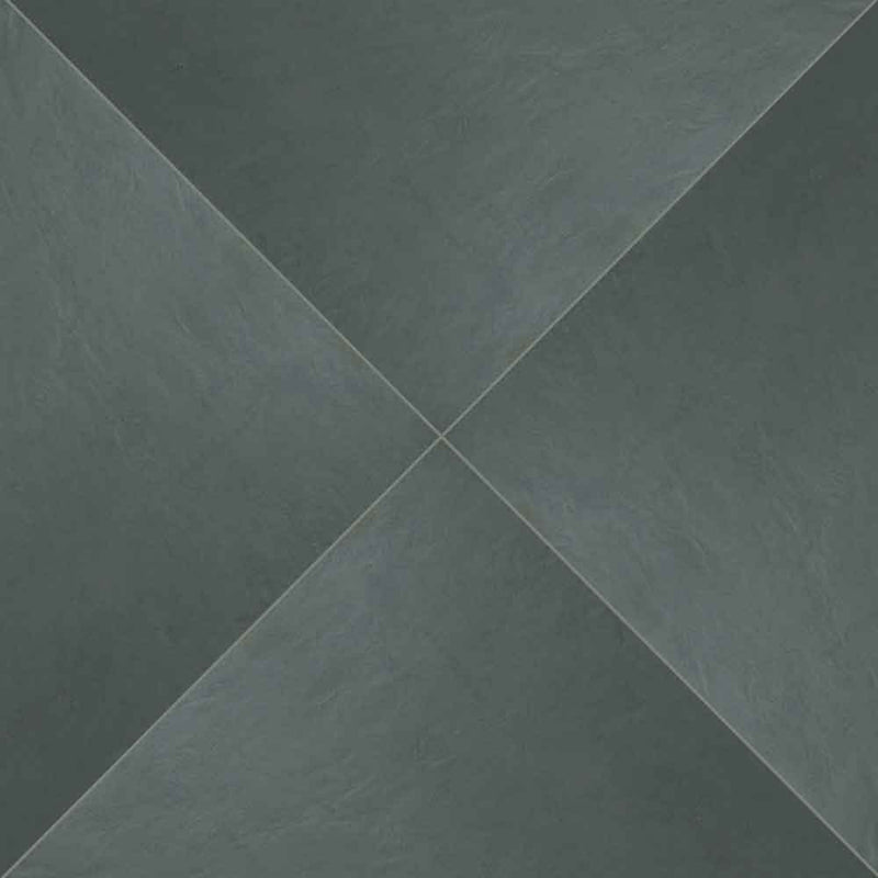 Montauk blue 24 in x 24 in gauged slate floor and wall tile SMONBLU2424G product shot angle view