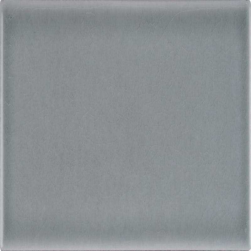 Morning fog 4x12 glossy ceramic gray subway tile SMOT-PT-MOFOG412 product shot single tile top view