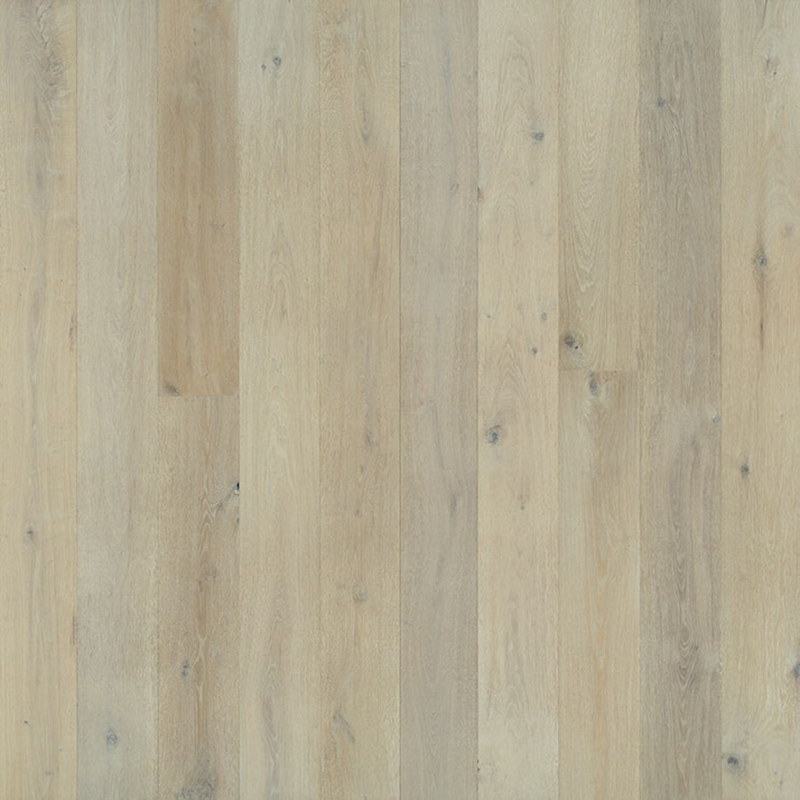 Multilayer engineered wood 7.5 wide 9 16 thick oak brushed tobacco E390 legend collection product shot wall view