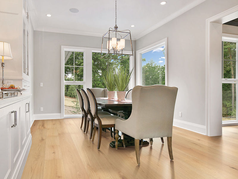 Multi-Layer Engineered Wood 9.5" Wide 9/16" Thick Oak Wirebrushed Daylight - Legend Collection