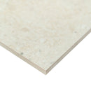 Myra ivory 24x24 matte porcelain floor and wall tile NMYRIVO2424 product shot profile view