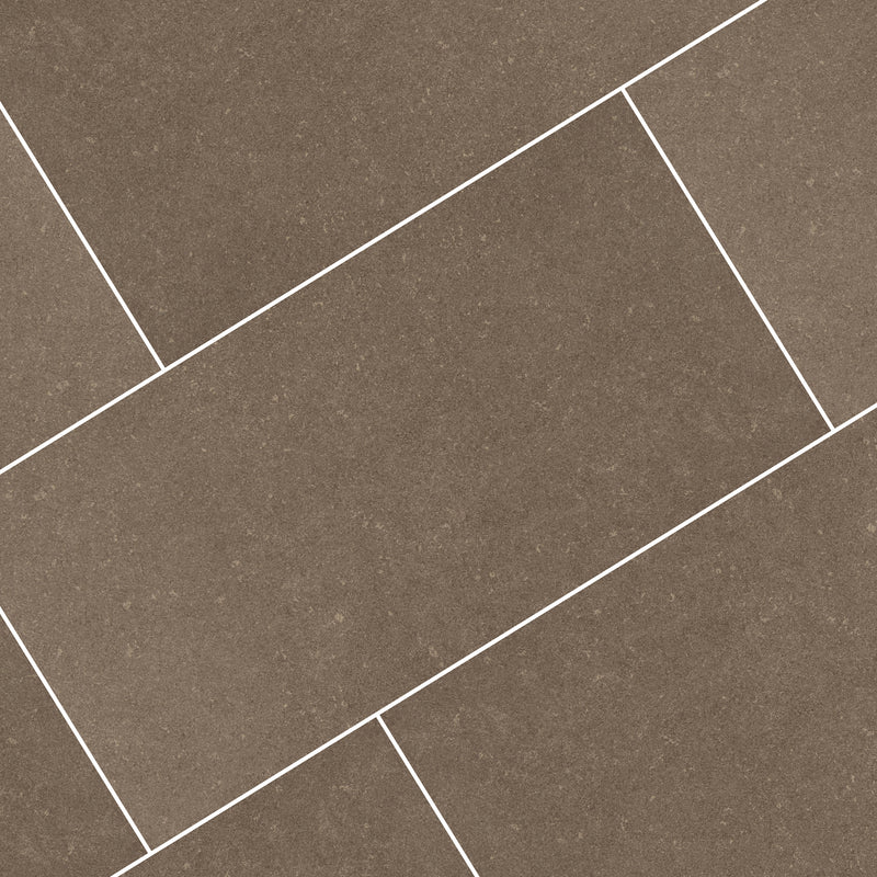Dimensions Concrete Matte Porcelain Floor and Wall Tile - MSI Collection product shot tile view 2