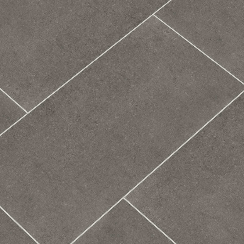 MSI Dimensions Gris Matte Porcelain Floor Wall Tile - MSI Collection product shot tile view 3