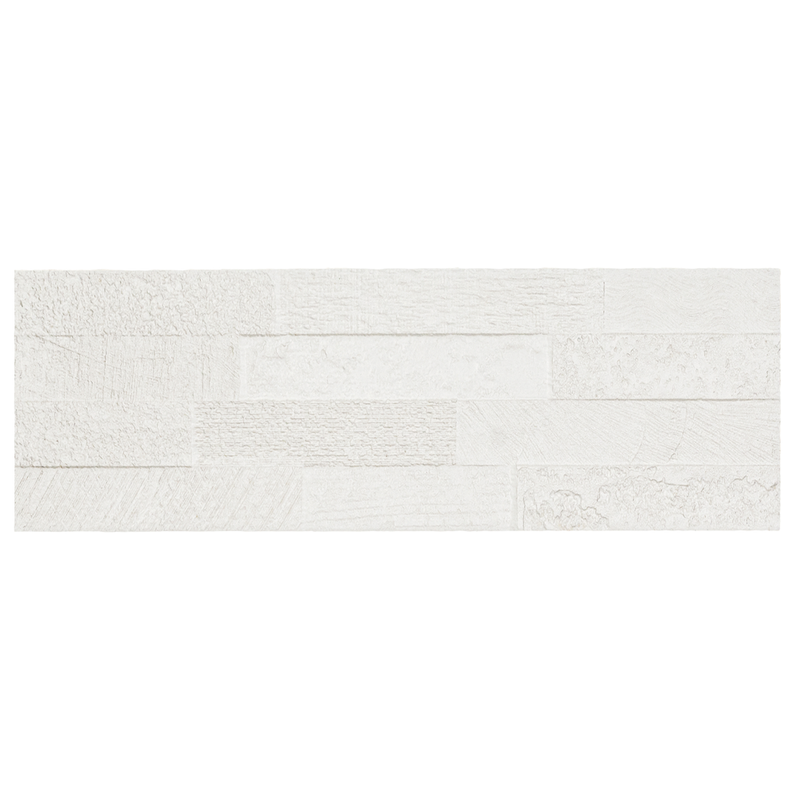 Nora Ice 6"x24" Porcelain Ledger Matte Wall Tile - MSI Collection product shot wall view 3