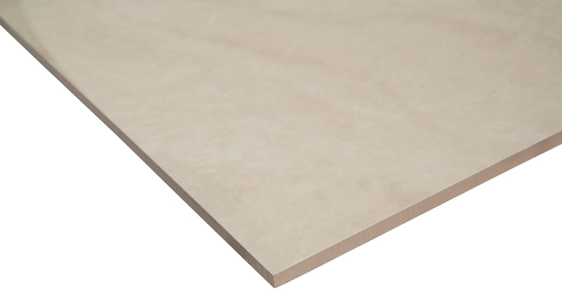Praia Crema 24"x48" Polished Porcelain Floor and Wall Tile product shot profile view 2