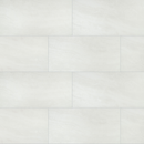 Praia White 24" x 48" Matte Porcelain Floor and Wall Tile - MSI Collection product shot wall view