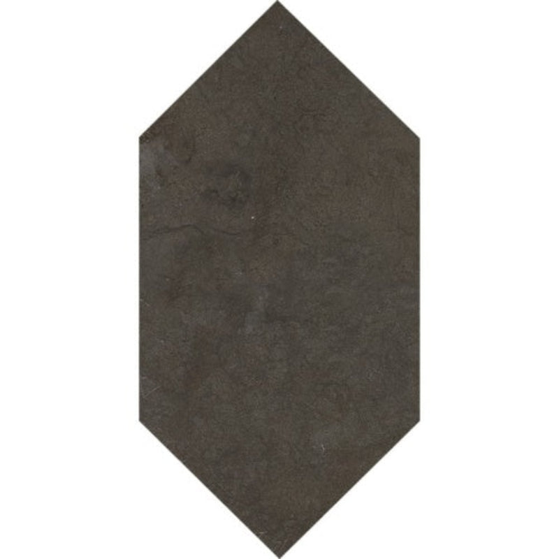 Large Picket Heritage 6"x12" Honed Limestone Waterjet Decos product shot tile view