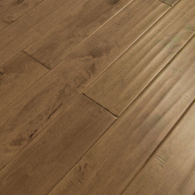 Solid Hardwood Maple 5" Wide, 48" RL, 3/4" Thick Distressed/Handscraped Floors - Mazzia Collection product shot tile view 3