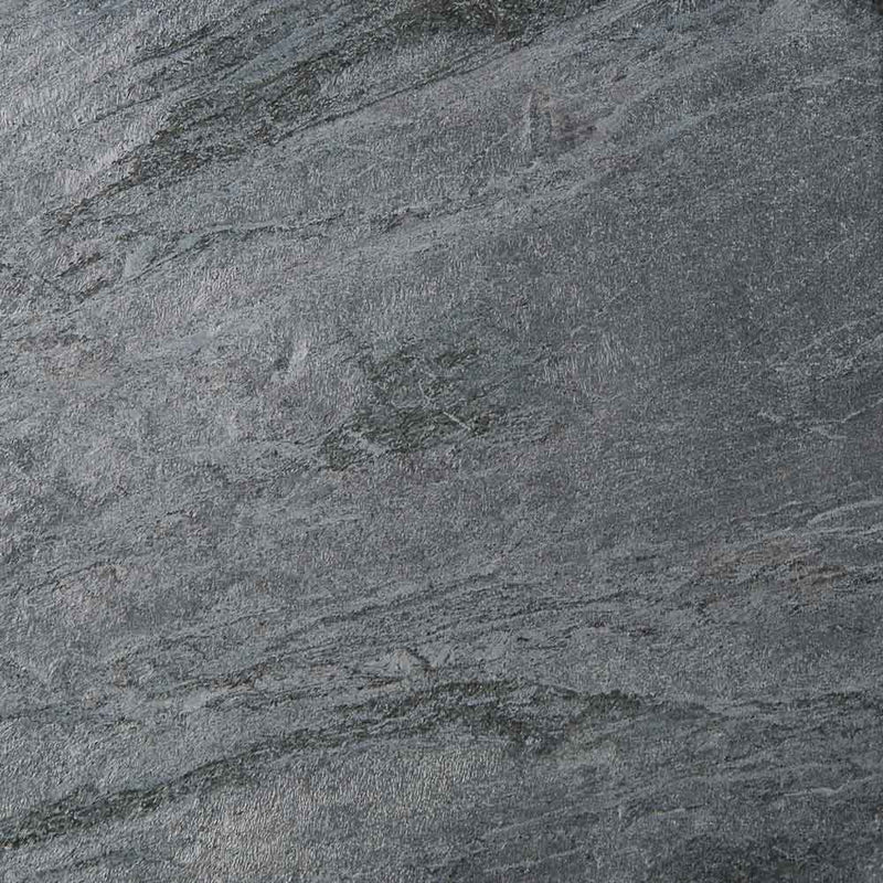 Ostrich grey 12 in x 12 in honed quartzite floor and wall tile SOSTGREY1212HG product shot wall view