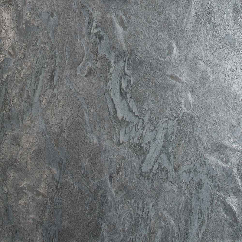 Ostrich grey 12 in x 24 in honed quartzite floor and wall tile SOSTGREY1224HG product shot wall view