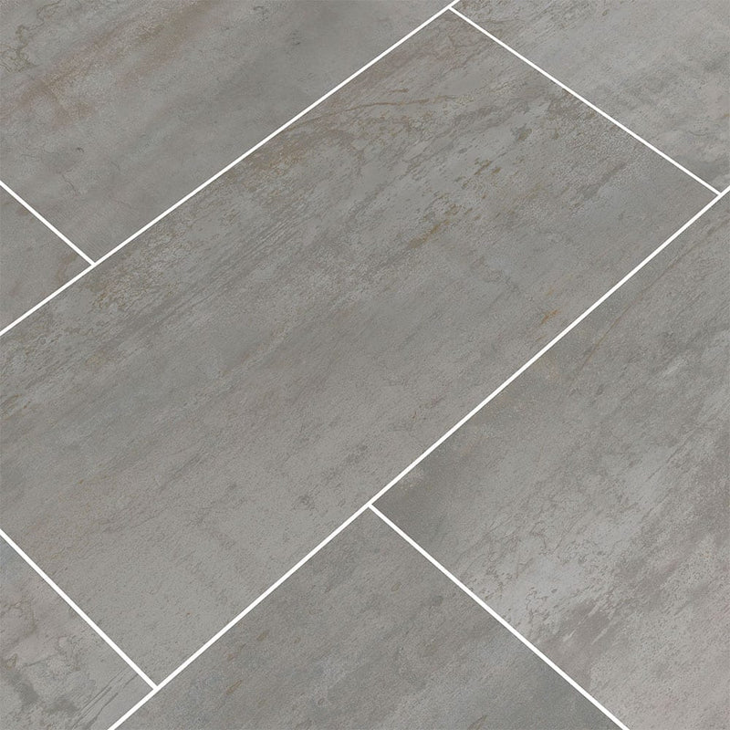 Oxide iron 24x48 matte porcelain floor and wall NOXIIRO2448 product shot tile view