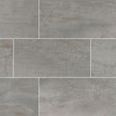 Oxide magnetite 24x48 matte porcelain floor and wall tile NOXIMAG2448 product shot multiple tiles top view