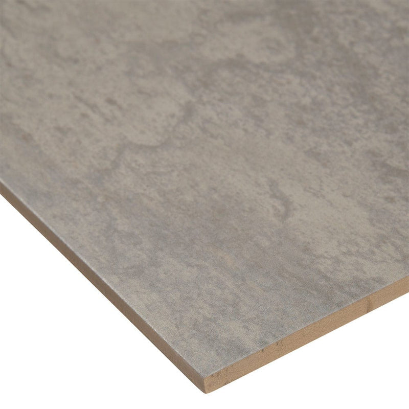 Oxide 24"x48" Matte Porcelain Magnite Floor and Wall Tile - MSI Collection product shot tile view 2