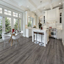 Laminate Hardwood 7.75" Wide, 48" RL, 12mm Thick EIR Marquis Patent Iron Floors - Mazzia Collection product shot kitchen view